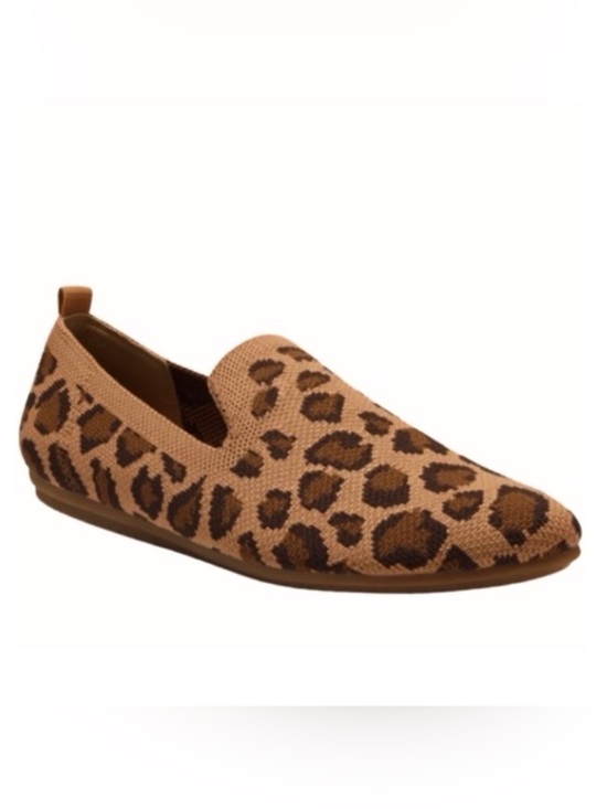 Vince Camuto Shoes - Vince Camuto Fabeau Slip On Fabric Loafers Animal Print Washable Stain On Heel 9